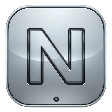 N Nah işareti sticker