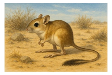 Kangaroo rat sticker