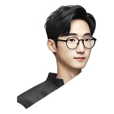 jeon wonwoo with specs sticker