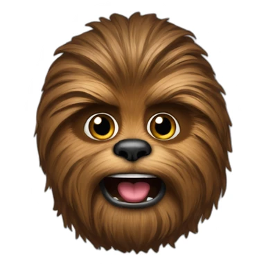 Sweet chewbacca sticker