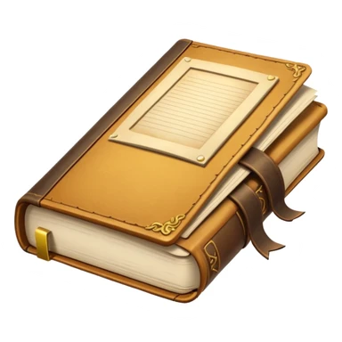 un vecchio libro dimenticato senza facce sticker