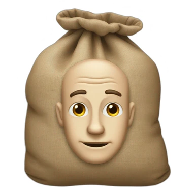 man named J. O. Bollus, looks like a sack of his name sticker