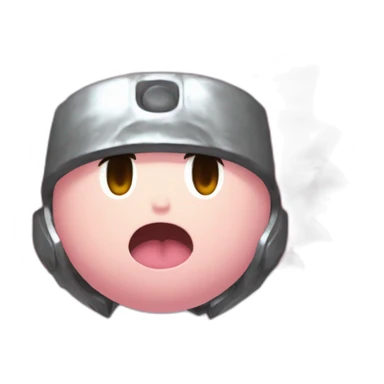 Kirby absorbed goku sticker