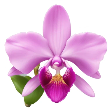 Beautiful pink orchifee  sticker