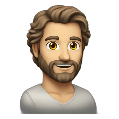 Leonardo Devinci avec un chat sticker