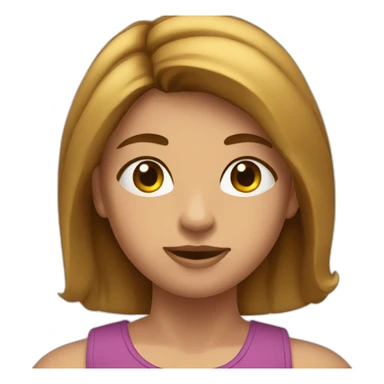 Fille musclée sticker