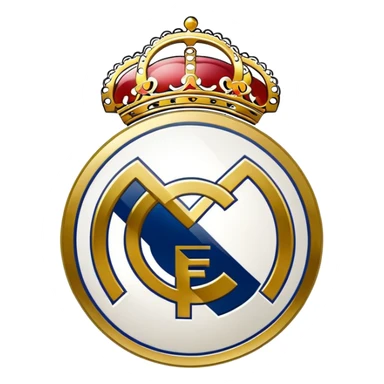Real madrid loho copy sticker
