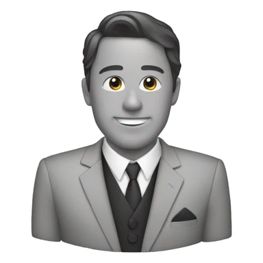 suit and tie sticker