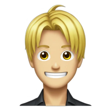sanji from one piece sticker