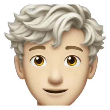 troye sivan head smiling eyes closed sticker