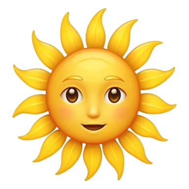 The sun is shining bright  sticker