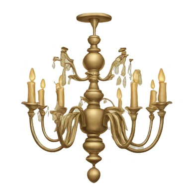 Old money chandelier  sticker