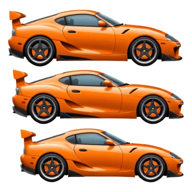 Supra mk4 organg sticker