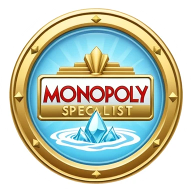 Monopoly hydro specialist badge  sticker