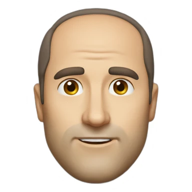 luke wilson with a receding hairline sticker