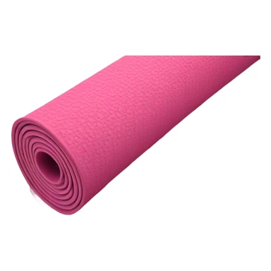 Pink Yoga mat  sticker