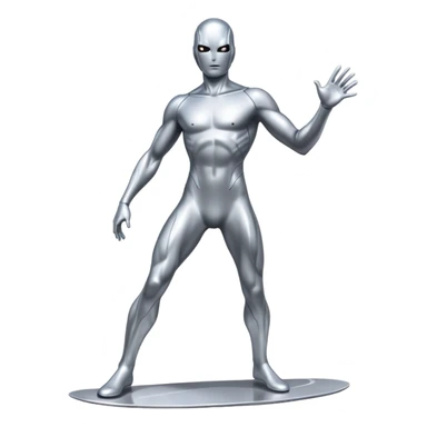 Silver Surfer Marvel sticker