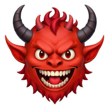 Demon qui rigole  sticker