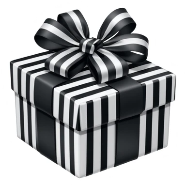 Present that says Dior sticker