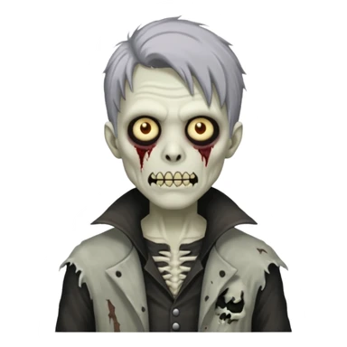 male ghoul sticker