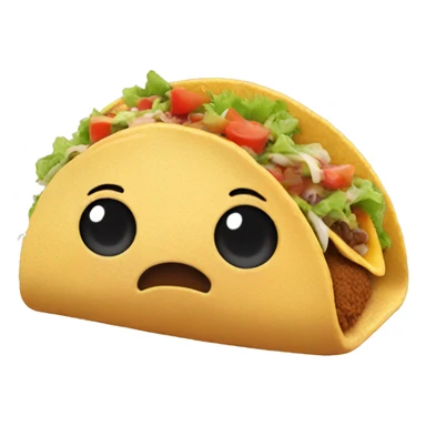 Case oh eating a taco sticker