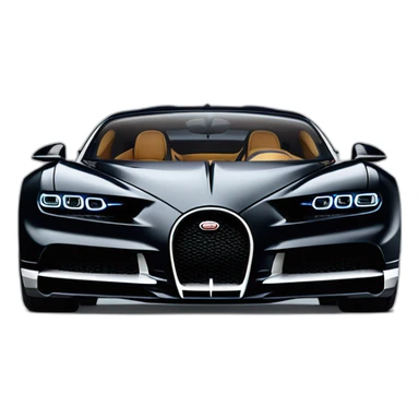 Bugatti Chiron Black sticker