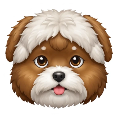 Shihpoo face sticker