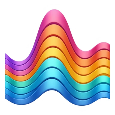 sound waves sticker