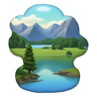 Lakes emoji sticker