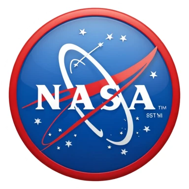 NASA logo sticker