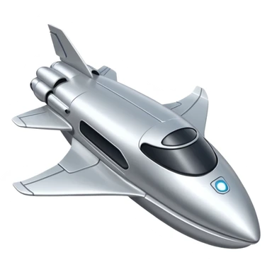 sillver shuttle sticker