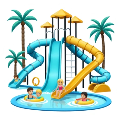 aqua park sticker