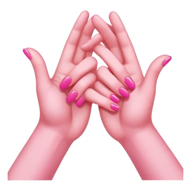 Two pinkies interlocked  sticker