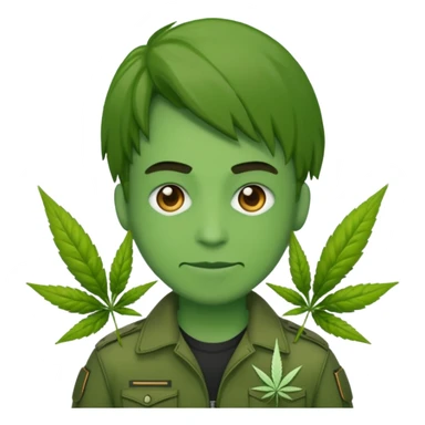 iphone emoji style WINGMAN FROM VALORANT WITH weed sticker
