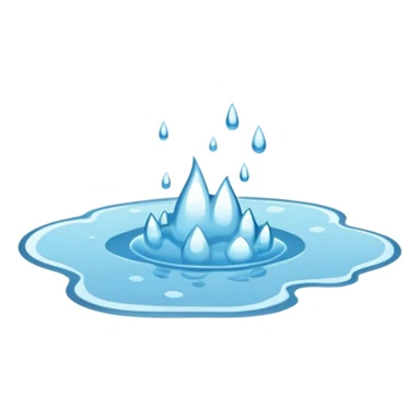 white puddle sticker