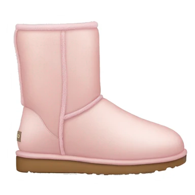 Pastel pink Ugg boots  sticker