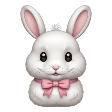 Coelho de laço sticker