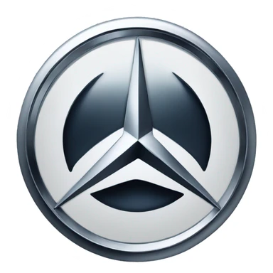 Mercedes benz logo sticker