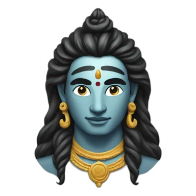 Lord shiva symbol emoiji sticker