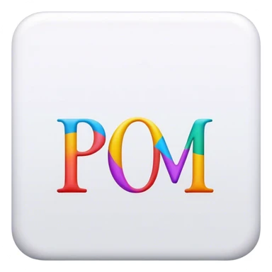 Text 'POMO' sticker