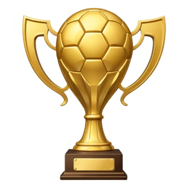 create an airbnb category icon that looks like a fifa world cup trohy sticker