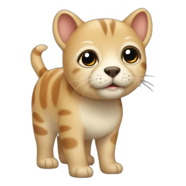 Un animal qui dit aurevoir sticker