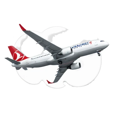Turkish airlines logo sticker