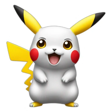 Pikachu en électricité sticker