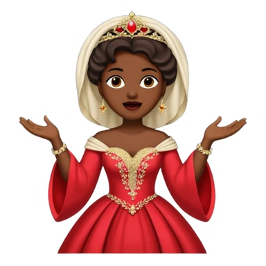 dar skin opera singer singing sticker