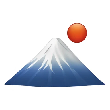 monte fuji sticker