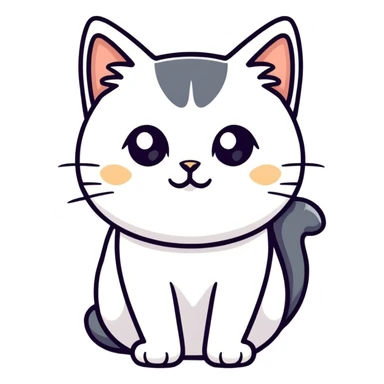 Curiosity killed the cat but a cat has nine lives sticker