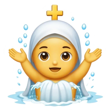 Baptize sticker