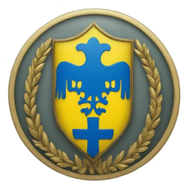 emblem of Ukraine sticker