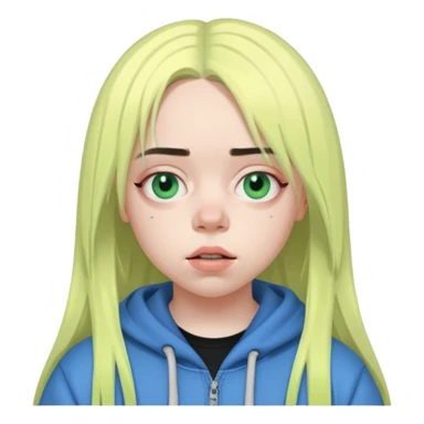 Blohsh Billie eilish  sticker